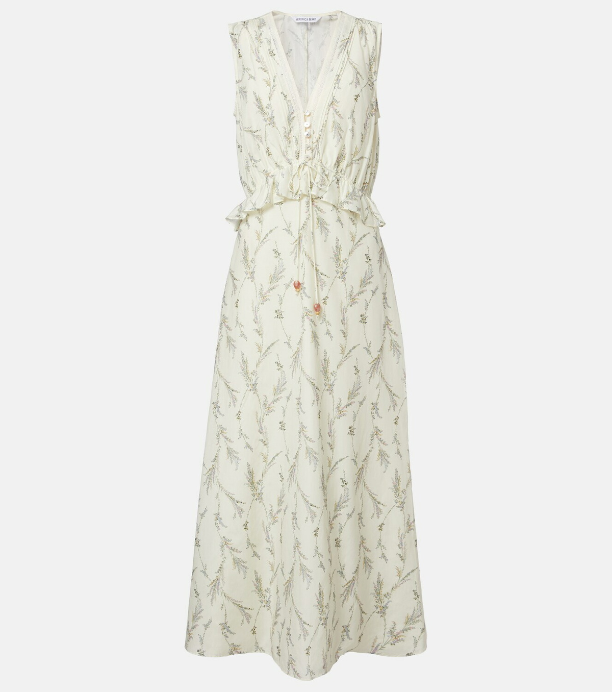 Veronica Beard Ollian cotton and silk voile minidress