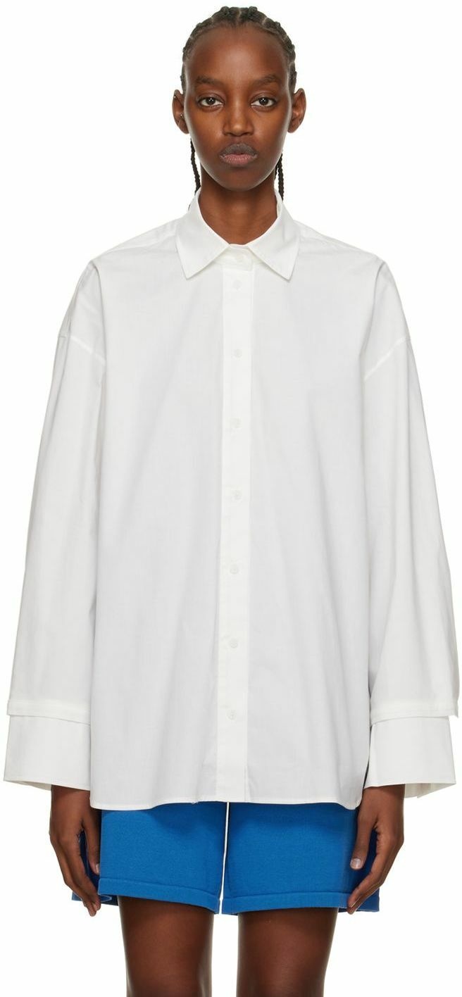 Photo: Olēnich Off-White Oversized Shirt
