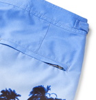 Orlebar Brown - Bulldog Mid-Length Printed Swim Shorts - Blue