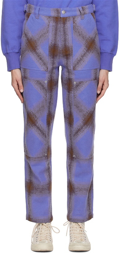 Photo: Saturdays NYC Blue Mulberry Trousers