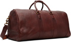 Polo Ralph Lauren Tan Heritage Leather Duffle Bag