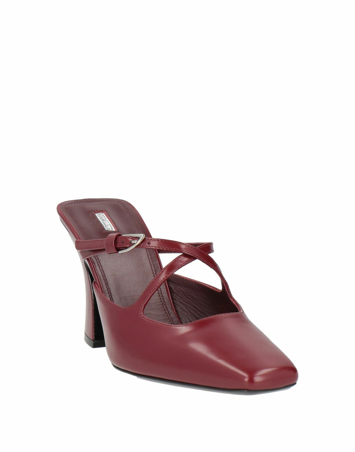 Nodaleto Womens Mules & Clogs in Burgundy