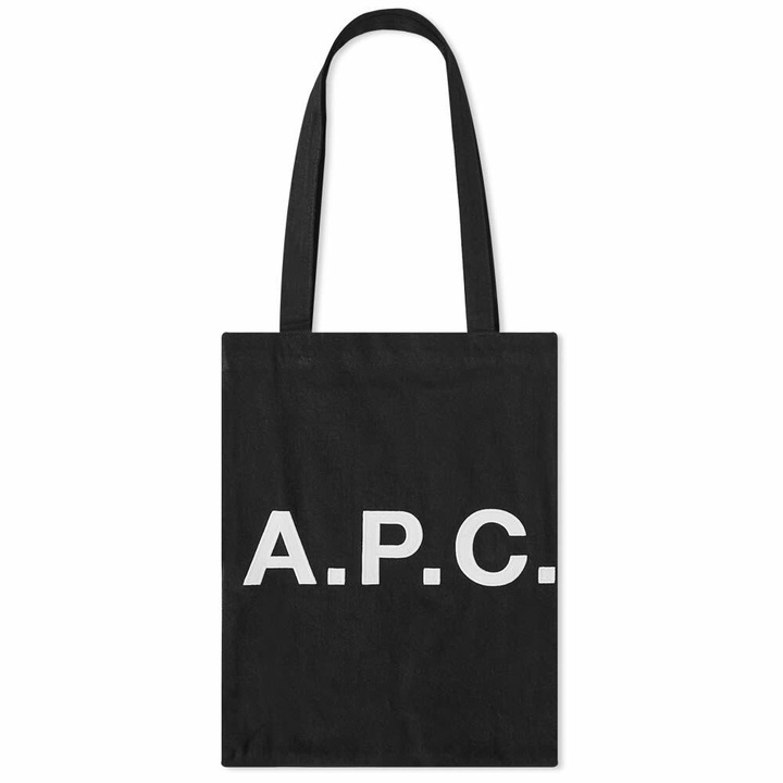 Photo: A.P.C. Men's Lou Denim Tote in Black