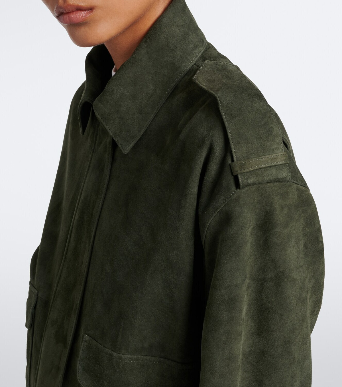 Arma Halti suede blouson jacket
