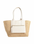 Ganni Womens Shoulder bag Sand