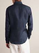 Brioni - Linen Shirt - Blue