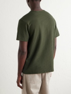 FRAME - Cotton-Jacquard T-Shirt - Green