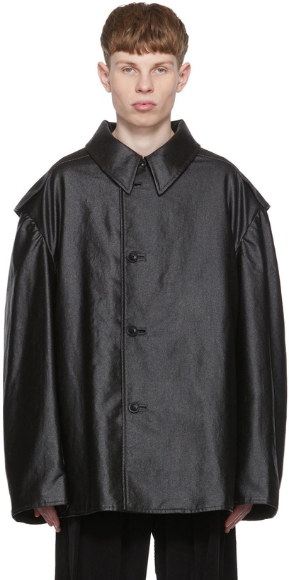 Photo: Maison Margiela Black Cotton Jacket