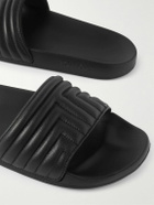 TOM FORD - Harris Quilted Leather Slides - Black