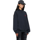 Balenciaga Black Crewneck Sweatshirt