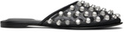 Alexander Wang Black Rhodes Flat Slippers