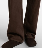 The Row Finbar wide-leg jeans