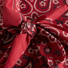 Drake's Men's Classic Paisley Bandana in Red 