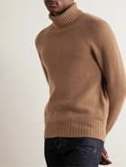 TOM FORD - Cashmere-Blend Rollneck Sweater - Brown