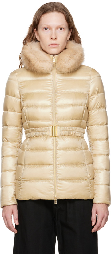 Photo: Herno Gold Claudia Down Jacket