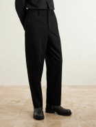 Gabriela Hearst - Harold Tapered Cotton Trousers - Black