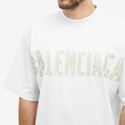 Balenciaga Men's Tape T-Shirt in White