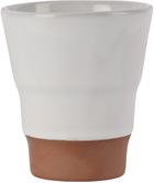 BKLYN CLAY SSENSE Exclusive White 2 Step Tumbler