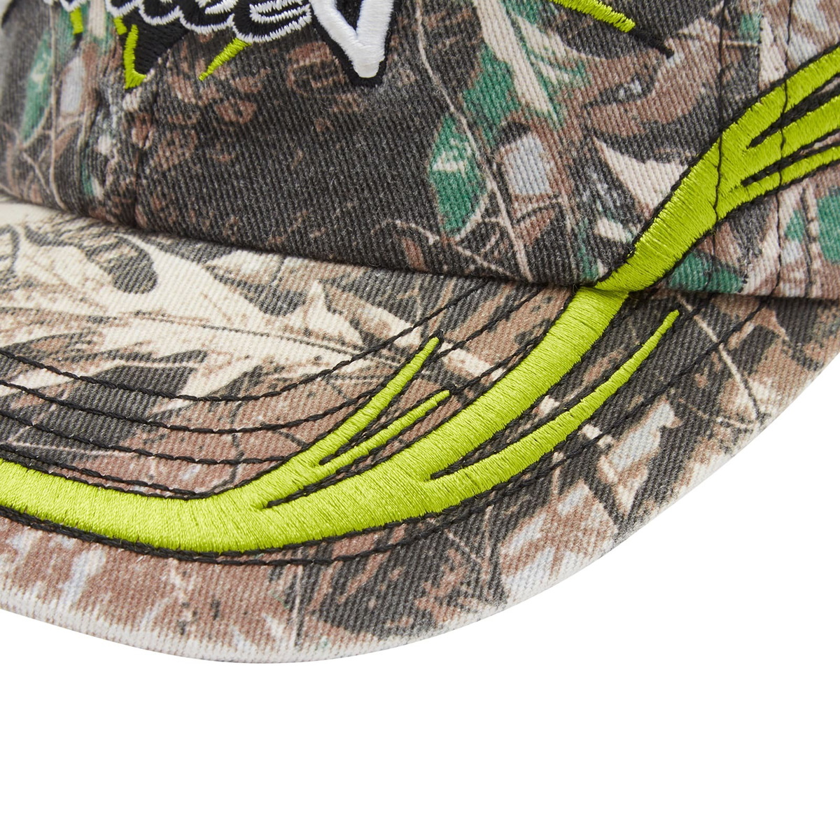 END. x Aries Moto Dodgem Cap in Black/Camo 