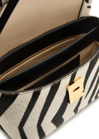 Jacquemus Le Rond Carré Zebra Calf-hair Shoulder bag - Multi Animal - One Size