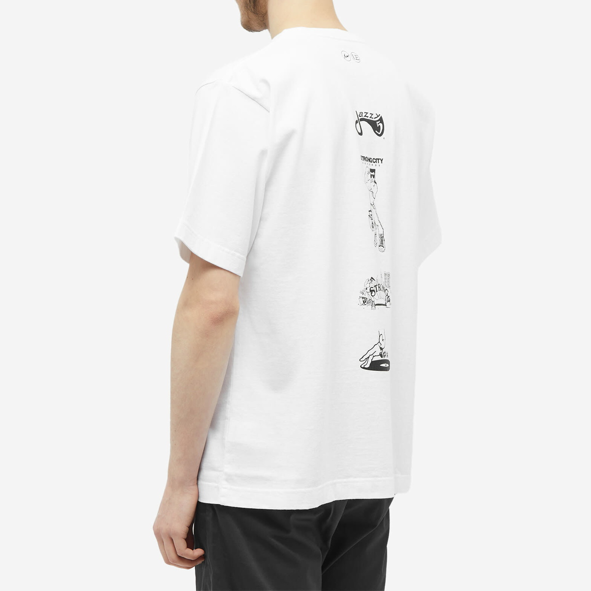 トップス uniform experiment FRAGMENT JAZZY JAY uniform experiment]FRAGMENT : JAZZY JAY / JAZZY 5 WIDE TEE