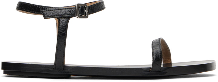 Photo: Marsèll Black Sottile Sandals