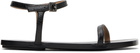 Marsèll Black Sottile Sandals
