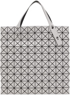 BAO BAO ISSEY MIYAKE Gray Prism Tote