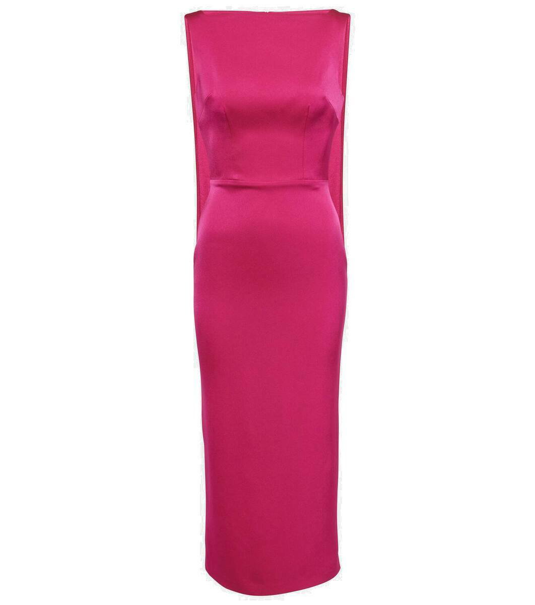 Leighton high-rise leggings in pink - Alex Perry