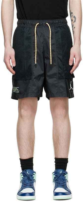 Photo: Nike Jordan Black Polyester Shorts