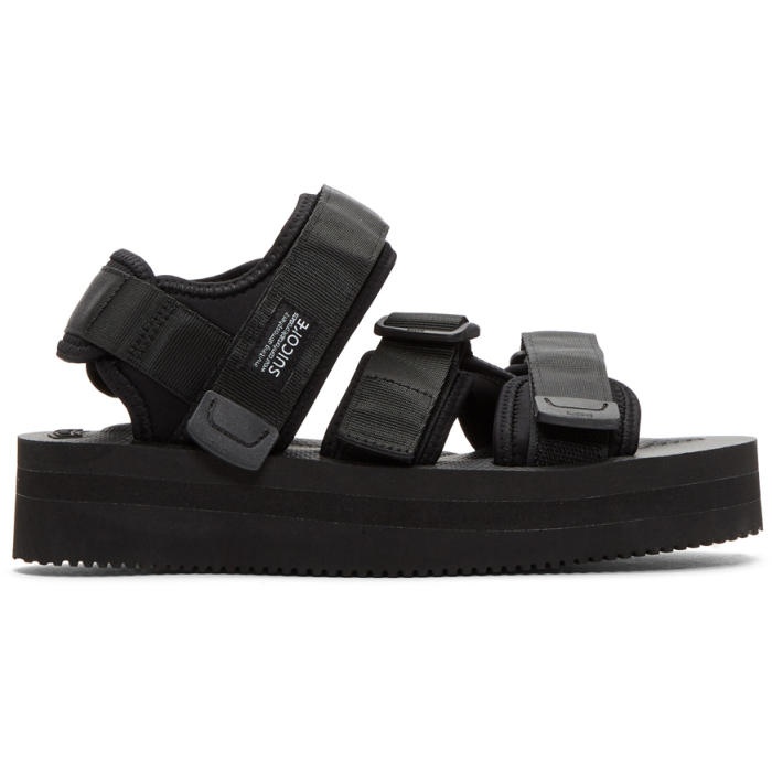 Photo: Suicoke Black Kisee-VPO Platform Sandals