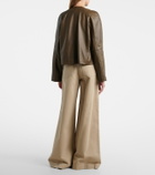 Max Mara High-rise wide-leg jeans