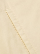 LOEWE - Logo-Jacquard Cotton-Poplin Hooded Overshirt - Neutrals