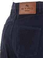 Etro Floral Pockets Flared Jeans