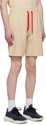 Hugo Beige Stacked Shorts