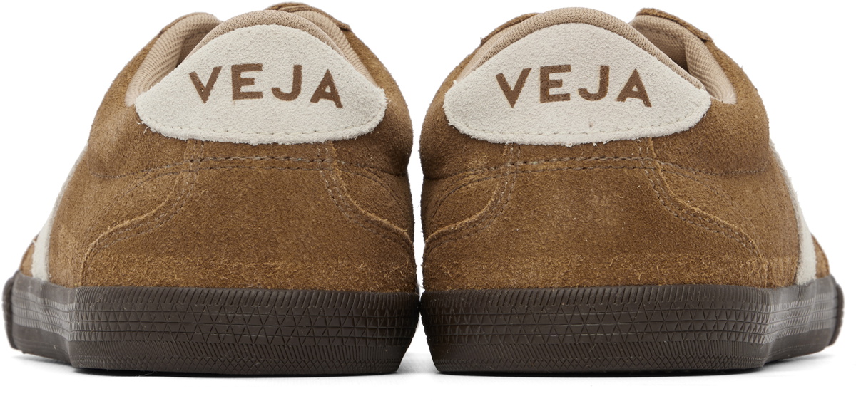 VEJA Tan Volley Suede Sneakers