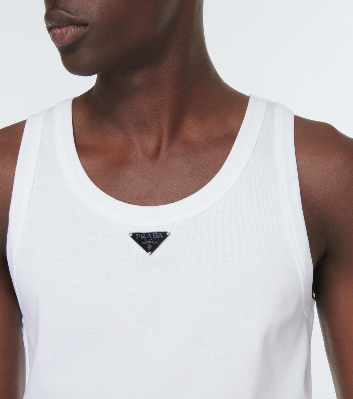Prada Embellished cotton vest Prada