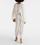 Loro Piana Cotton and linen jumpsuit