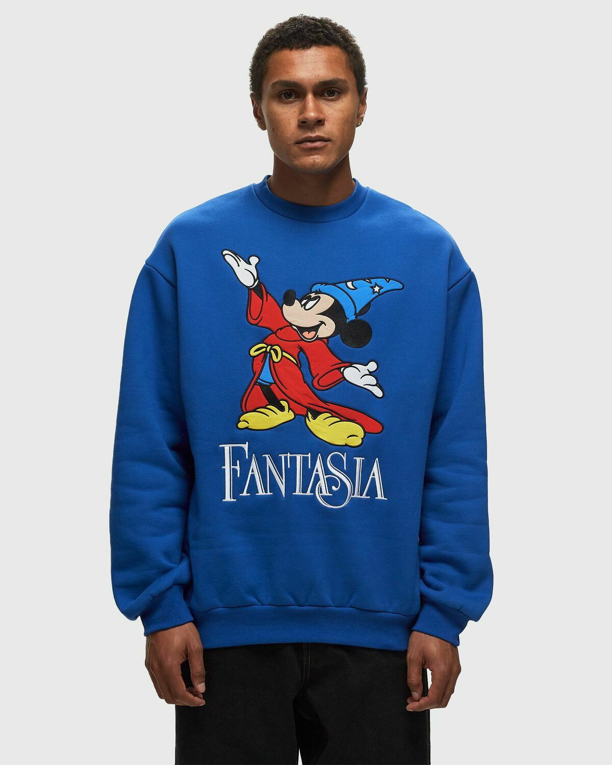 Butter Goods X Disney Fantasia Crewneck Sweatshirt Blue - Mens ...