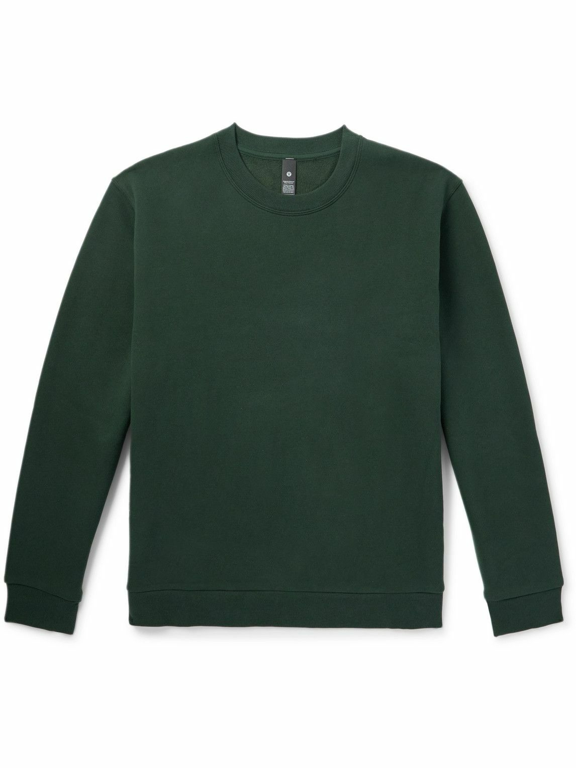Lululemon - Steady State Cotton-Blend Jersey Sweatshirt - Green