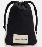 Magda Butrym Logo round sunglasses