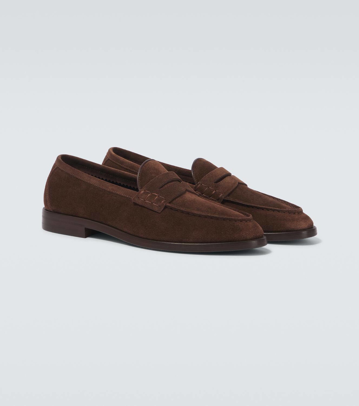 Ralph Lauren Purple Label Suede penny loafers