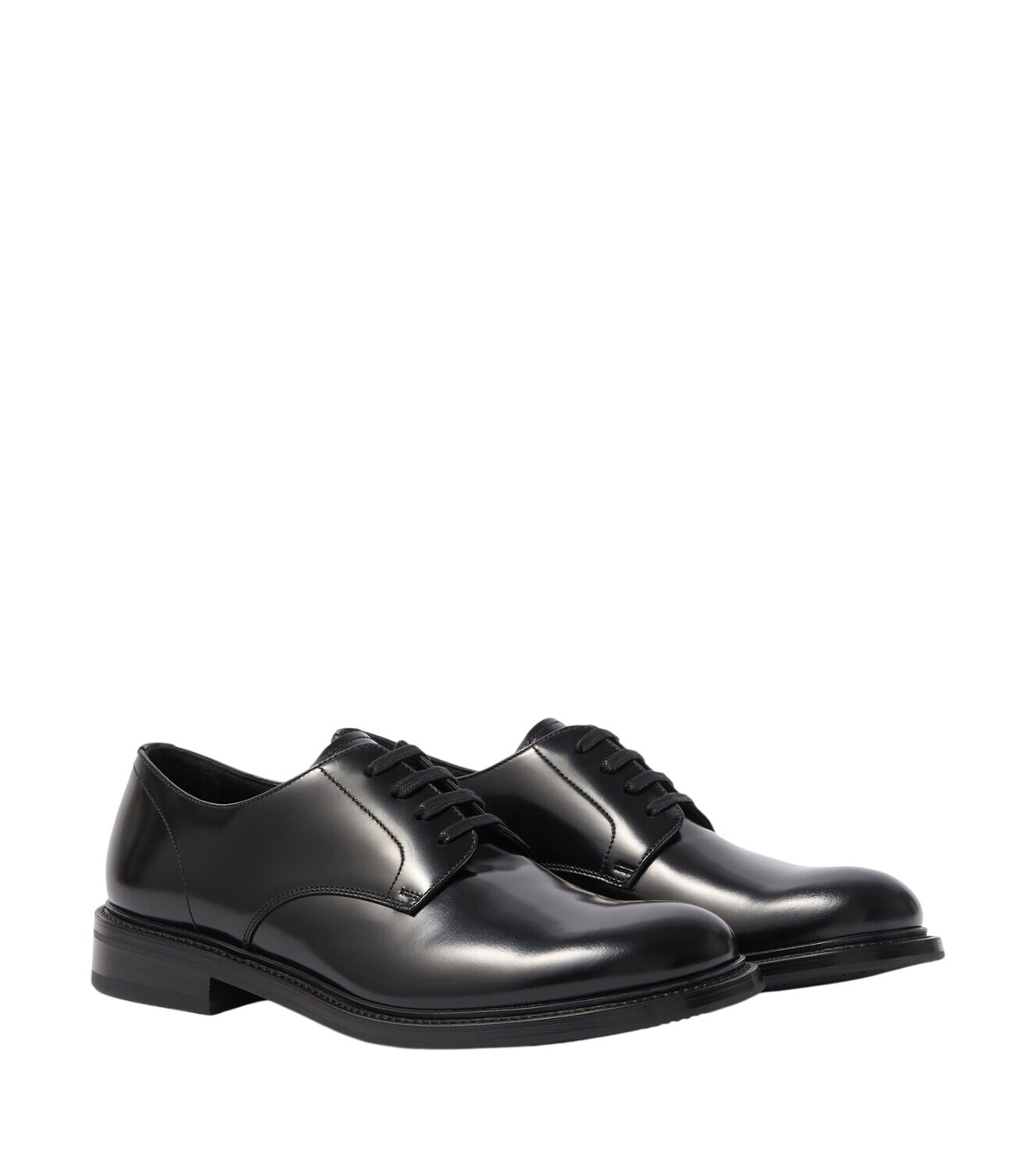 Prada Brushed leather Derby shoes Prada
