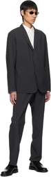 Veilance Black Convex Wool Trousers