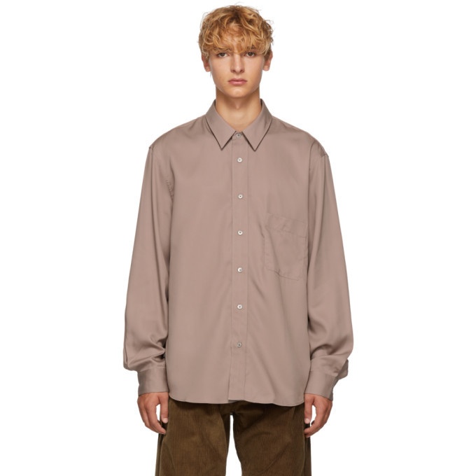 Photo: Lemaire Pink Straight Collar Shirt