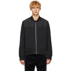 Kenzo Black Panelled Bomber Jacket