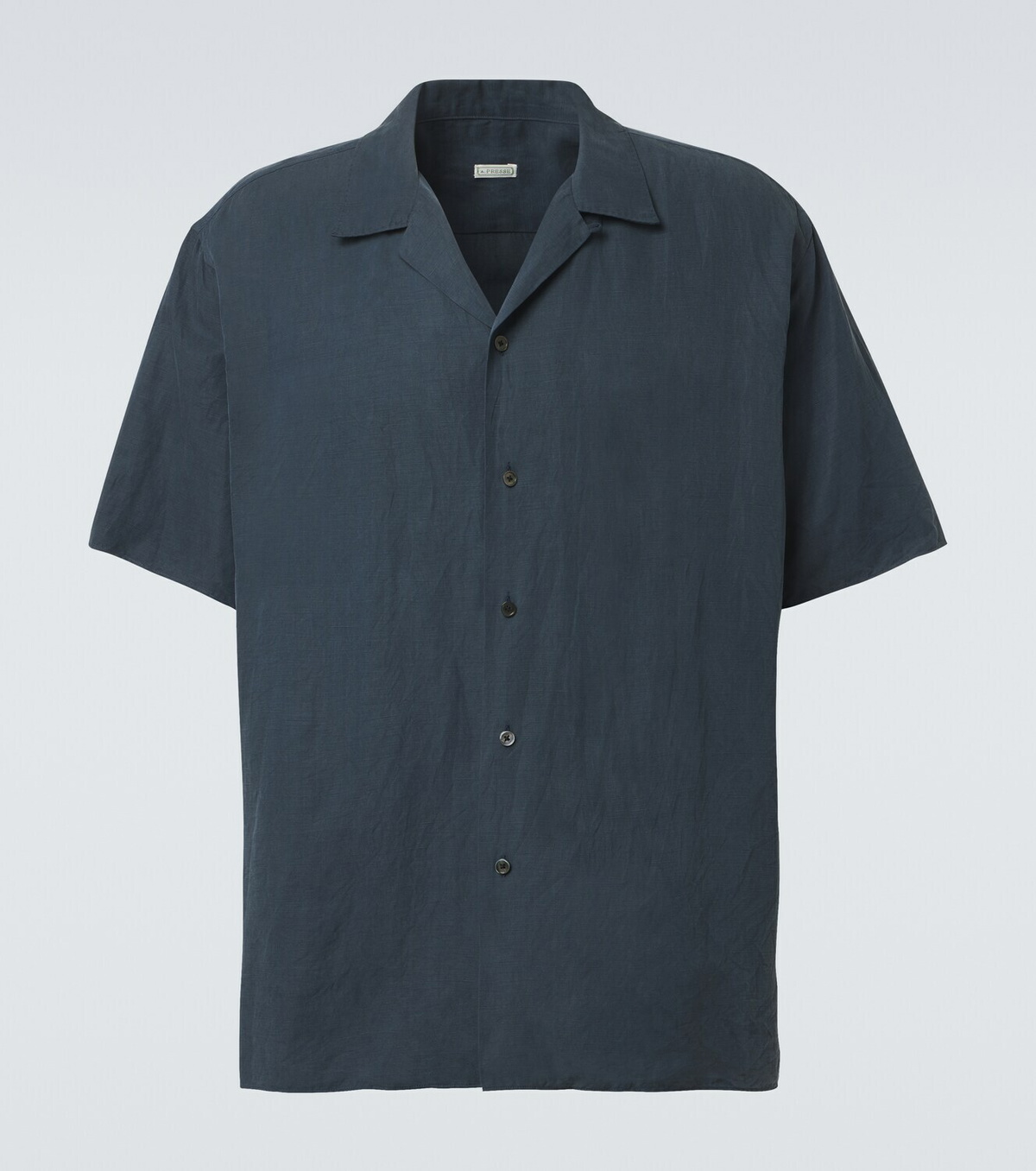 A.Presse Vintage silk and linen shirt