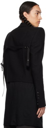 Rick Owens Black Fogpocket Neue Alice Blazer