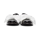 Alexander McQueen Black and White Leather Loafers