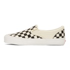 Vans Black and White OG Checkerboard Classic Slip-On Sneakers
